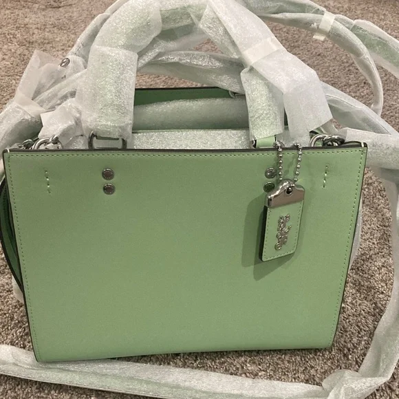Coach Rogue Pale Pistachio 25 bag NWT - Picture 2 of 6